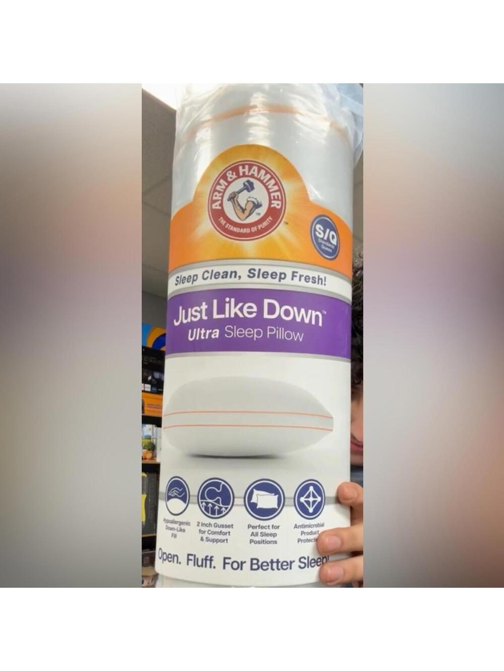 Just Like Down Ultra Sleep Pillow - White